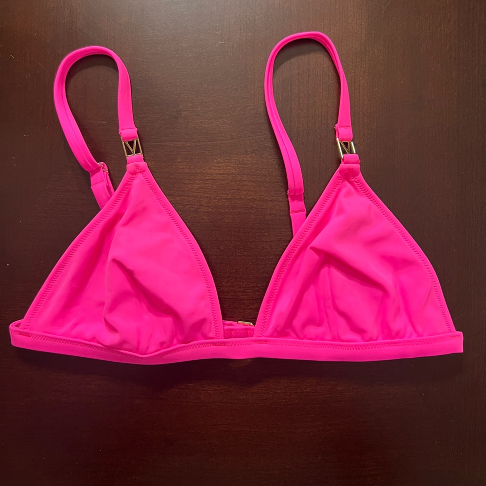 Victoria’s Secret Vibrant Pink Bikini Top Sz S
